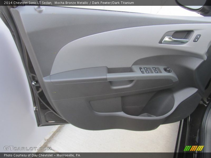 Mocha Bronze Metallic / Dark Pewter/Dark Titanium 2014 Chevrolet Sonic LT Sedan