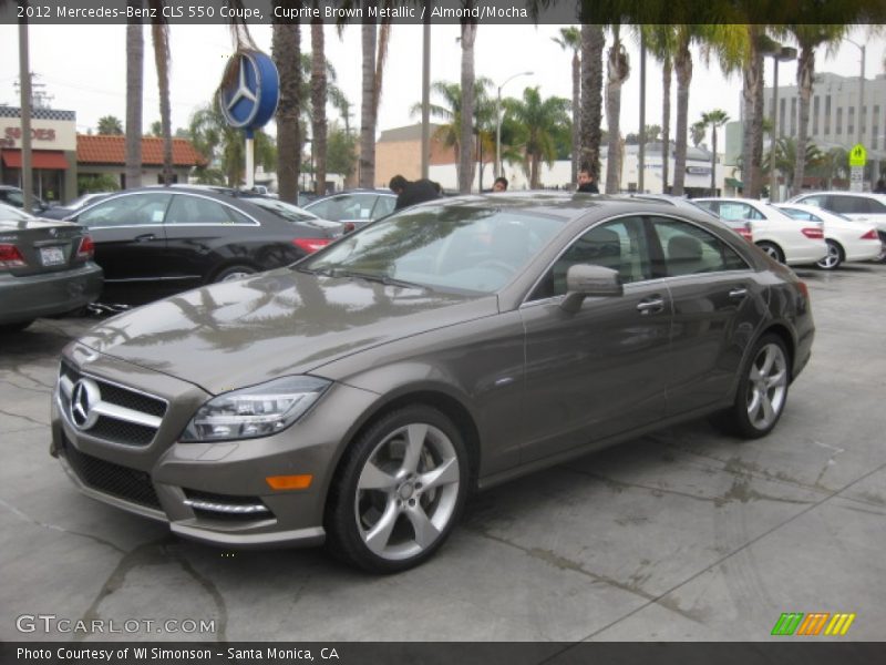 Cuprite Brown Metallic / Almond/Mocha 2012 Mercedes-Benz CLS 550 Coupe