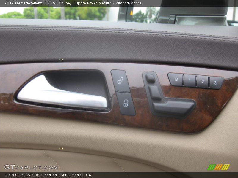 Cuprite Brown Metallic / Almond/Mocha 2012 Mercedes-Benz CLS 550 Coupe
