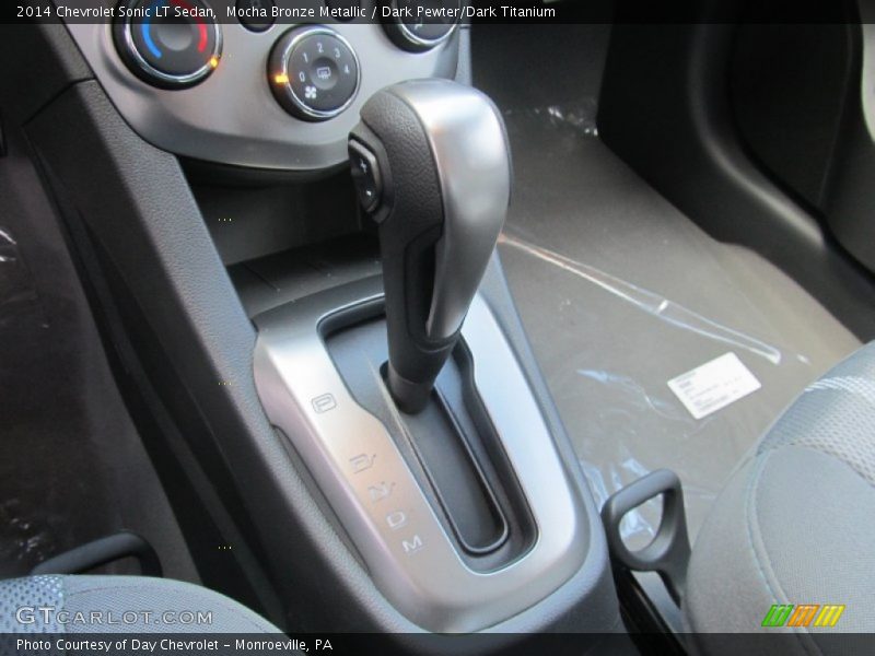 Mocha Bronze Metallic / Dark Pewter/Dark Titanium 2014 Chevrolet Sonic LT Sedan