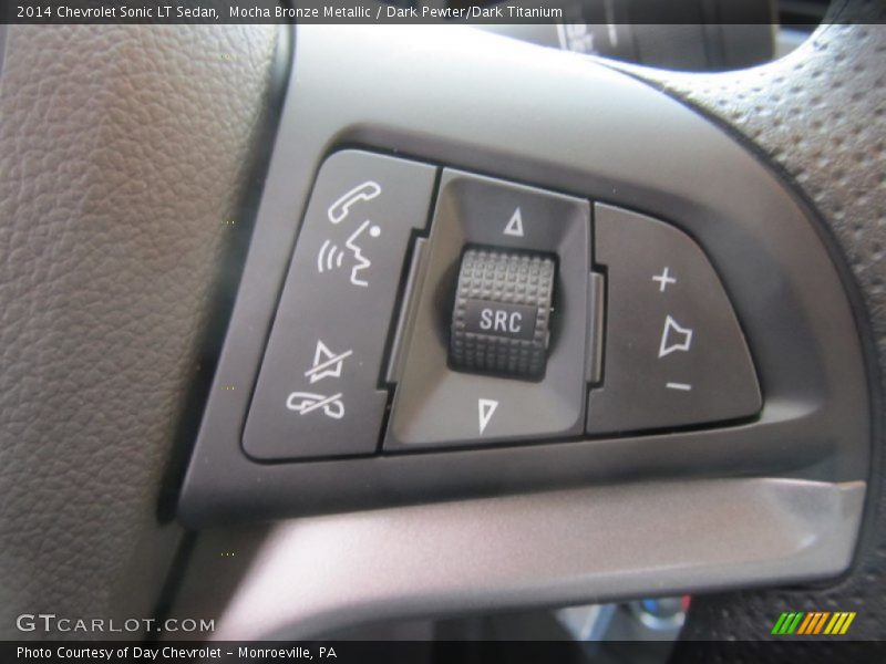 Mocha Bronze Metallic / Dark Pewter/Dark Titanium 2014 Chevrolet Sonic LT Sedan