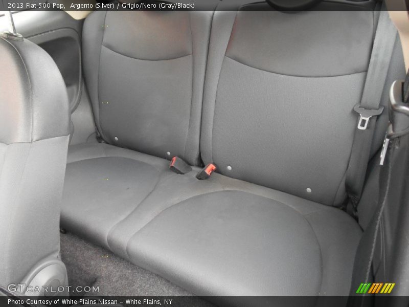 Argento (Silver) / Grigio/Nero (Gray/Black) 2013 Fiat 500 Pop