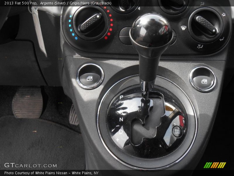 Argento (Silver) / Grigio/Nero (Gray/Black) 2013 Fiat 500 Pop