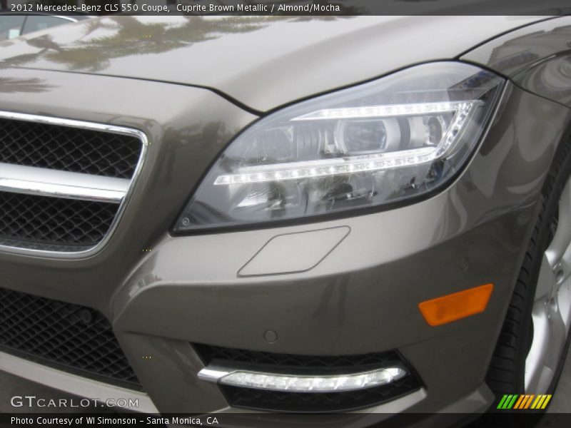 Cuprite Brown Metallic / Almond/Mocha 2012 Mercedes-Benz CLS 550 Coupe