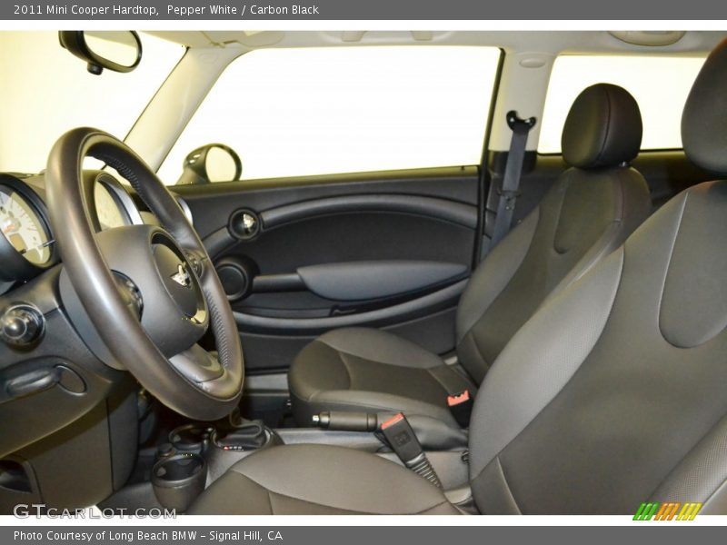 Pepper White / Carbon Black 2011 Mini Cooper Hardtop