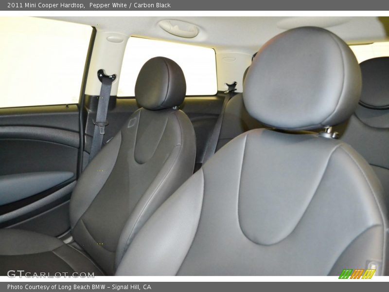 Pepper White / Carbon Black 2011 Mini Cooper Hardtop