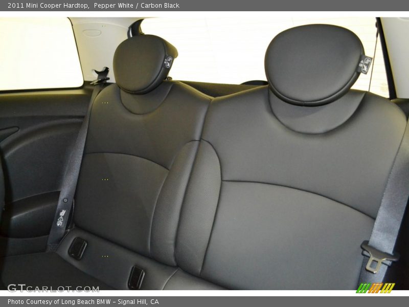 Pepper White / Carbon Black 2011 Mini Cooper Hardtop
