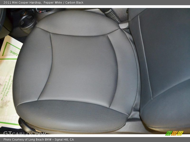 Pepper White / Carbon Black 2011 Mini Cooper Hardtop