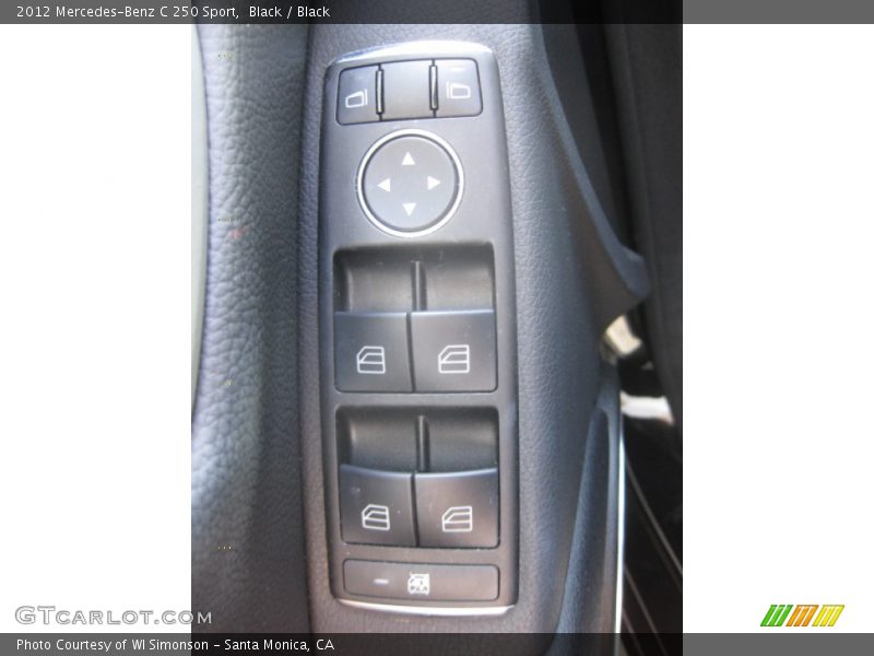 Black / Black 2012 Mercedes-Benz C 250 Sport