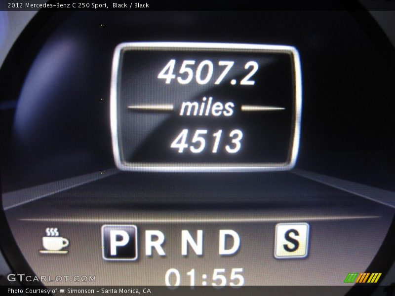 Black / Black 2012 Mercedes-Benz C 250 Sport