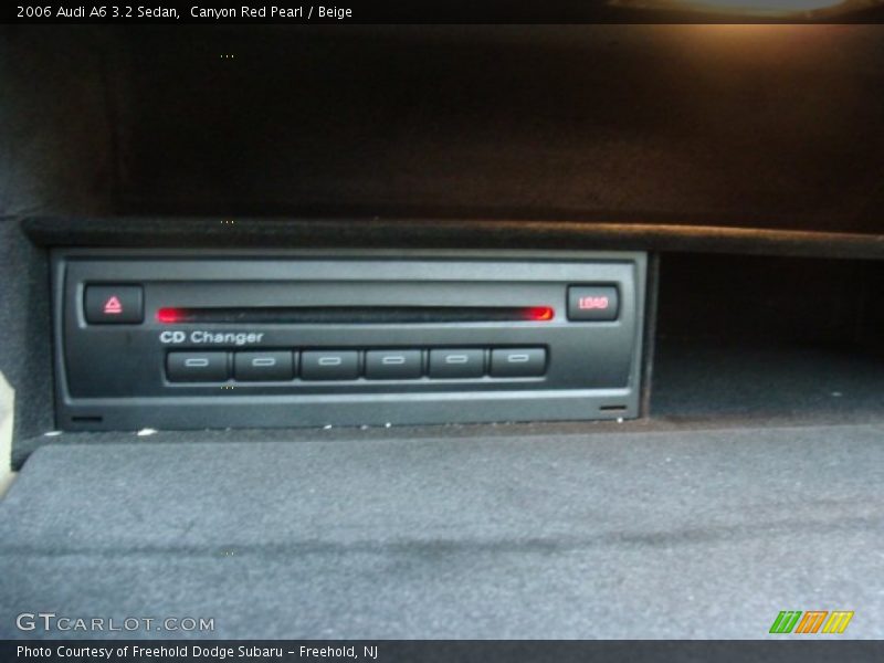 Canyon Red Pearl / Beige 2006 Audi A6 3.2 Sedan