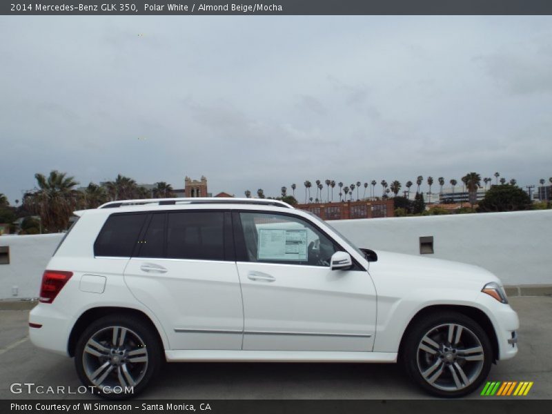 Polar White / Almond Beige/Mocha 2014 Mercedes-Benz GLK 350