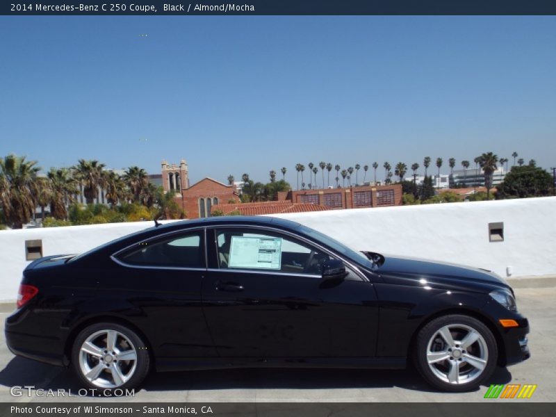 Black / Almond/Mocha 2014 Mercedes-Benz C 250 Coupe