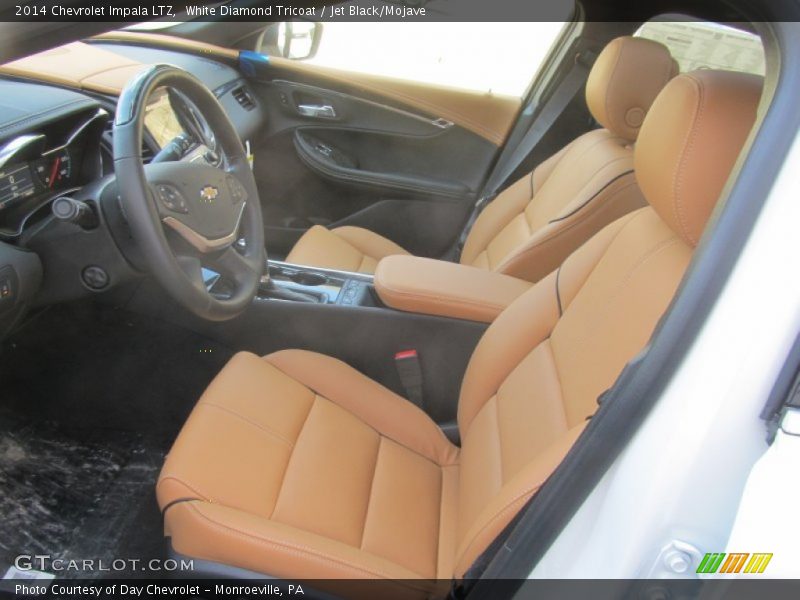 White Diamond Tricoat / Jet Black/Mojave 2014 Chevrolet Impala LTZ