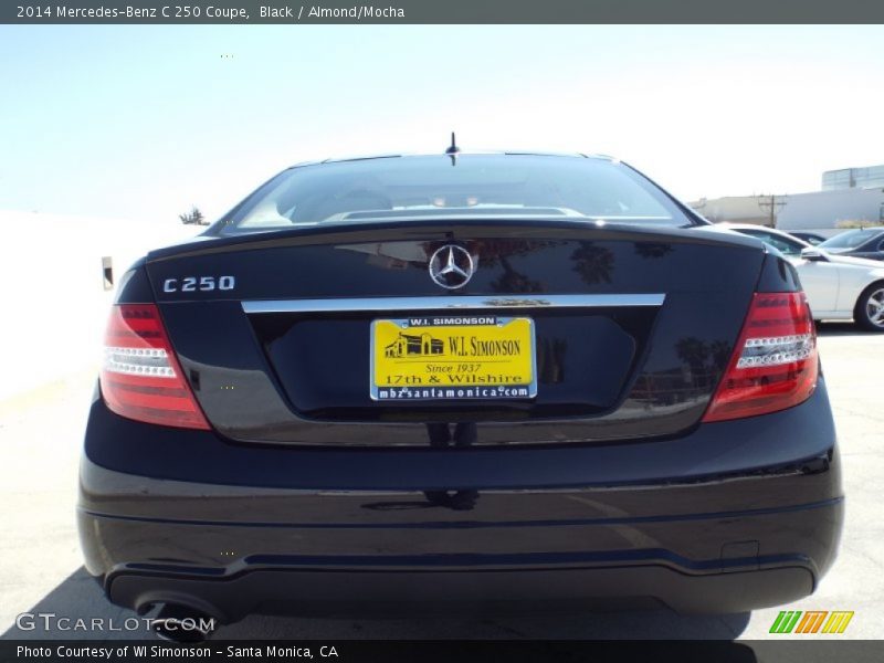 Black / Almond/Mocha 2014 Mercedes-Benz C 250 Coupe