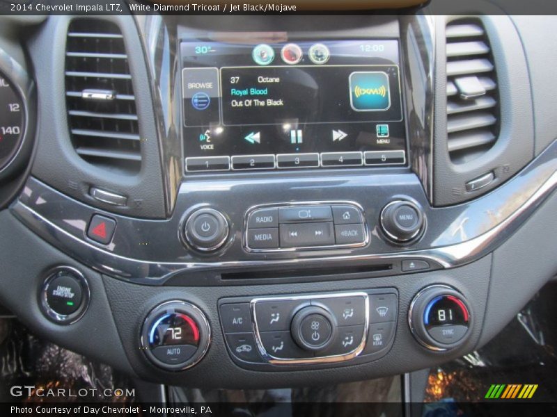 White Diamond Tricoat / Jet Black/Mojave 2014 Chevrolet Impala LTZ
