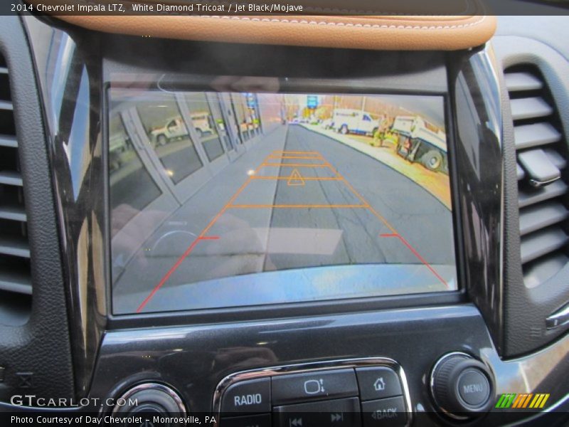 White Diamond Tricoat / Jet Black/Mojave 2014 Chevrolet Impala LTZ