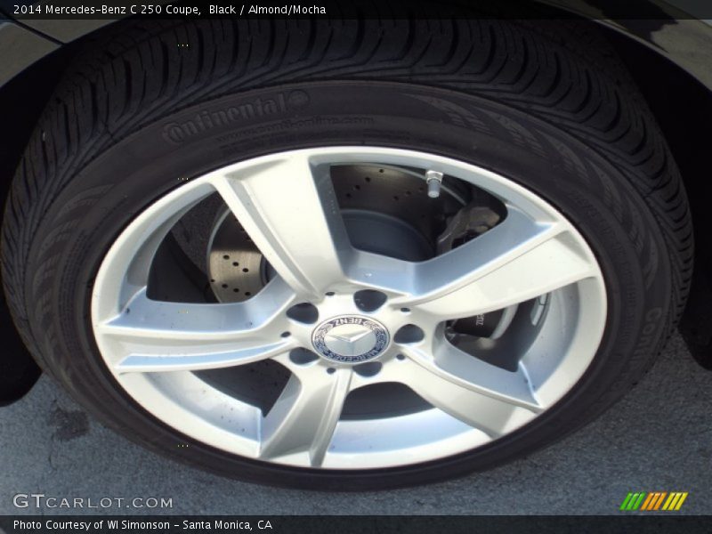 Black / Almond/Mocha 2014 Mercedes-Benz C 250 Coupe