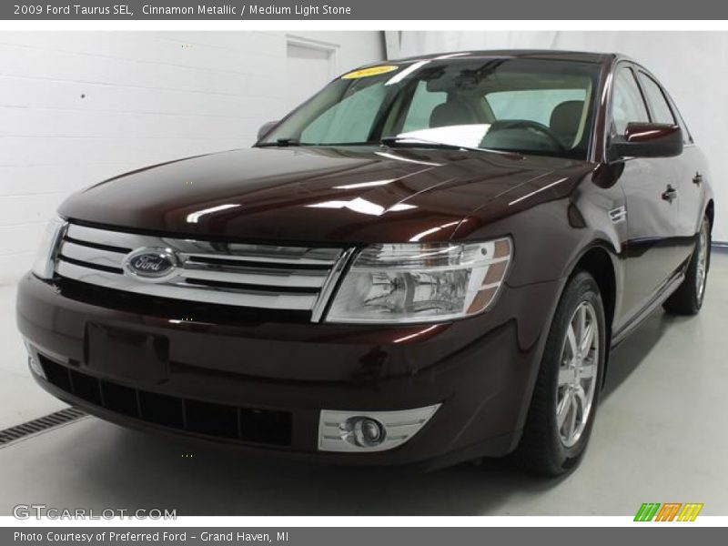 Cinnamon Metallic / Medium Light Stone 2009 Ford Taurus SEL