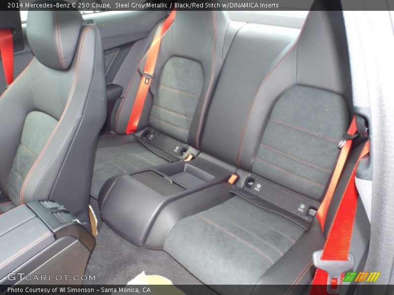 Rear Seat of 2014 C 250 Coupe