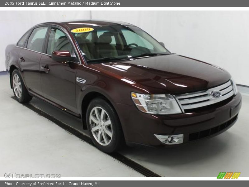 Cinnamon Metallic / Medium Light Stone 2009 Ford Taurus SEL