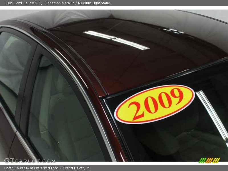 Cinnamon Metallic / Medium Light Stone 2009 Ford Taurus SEL
