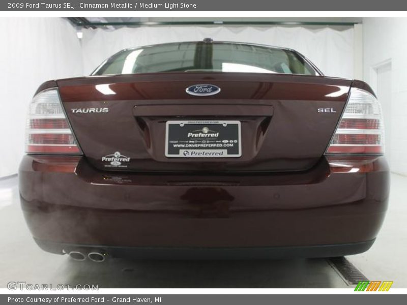 Cinnamon Metallic / Medium Light Stone 2009 Ford Taurus SEL