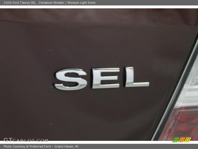 Cinnamon Metallic / Medium Light Stone 2009 Ford Taurus SEL