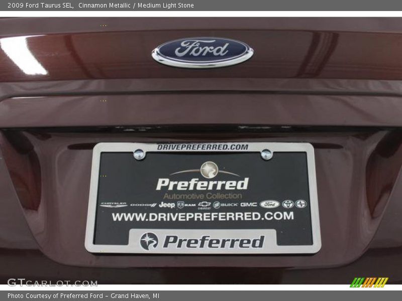 Cinnamon Metallic / Medium Light Stone 2009 Ford Taurus SEL