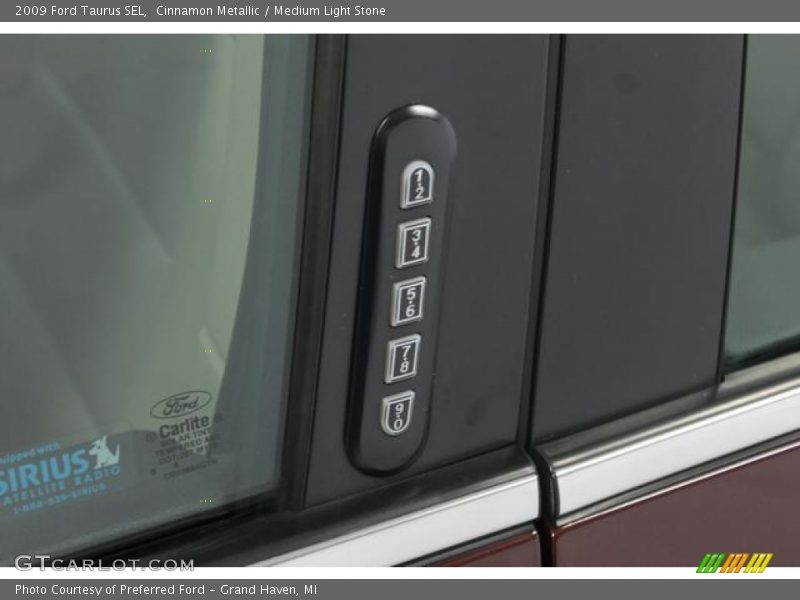 Cinnamon Metallic / Medium Light Stone 2009 Ford Taurus SEL