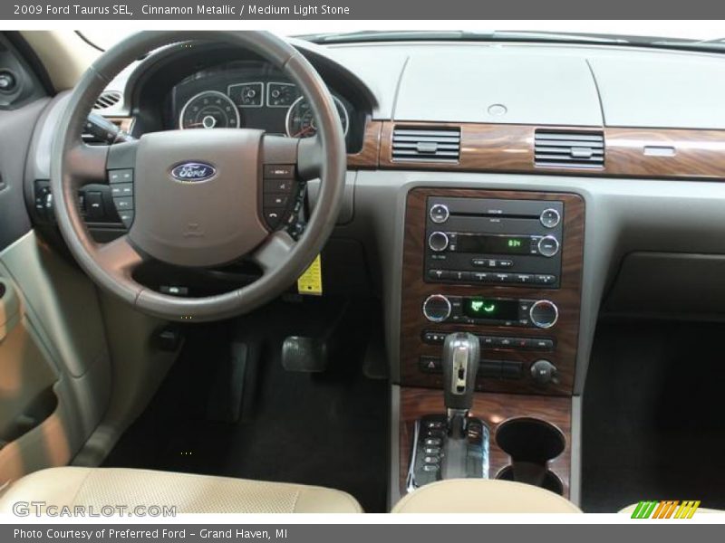 Cinnamon Metallic / Medium Light Stone 2009 Ford Taurus SEL