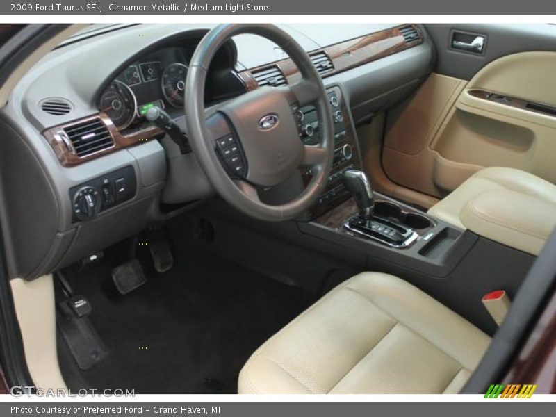 Cinnamon Metallic / Medium Light Stone 2009 Ford Taurus SEL