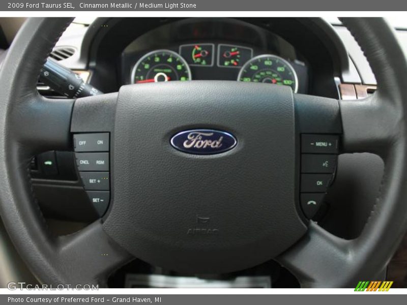 Cinnamon Metallic / Medium Light Stone 2009 Ford Taurus SEL