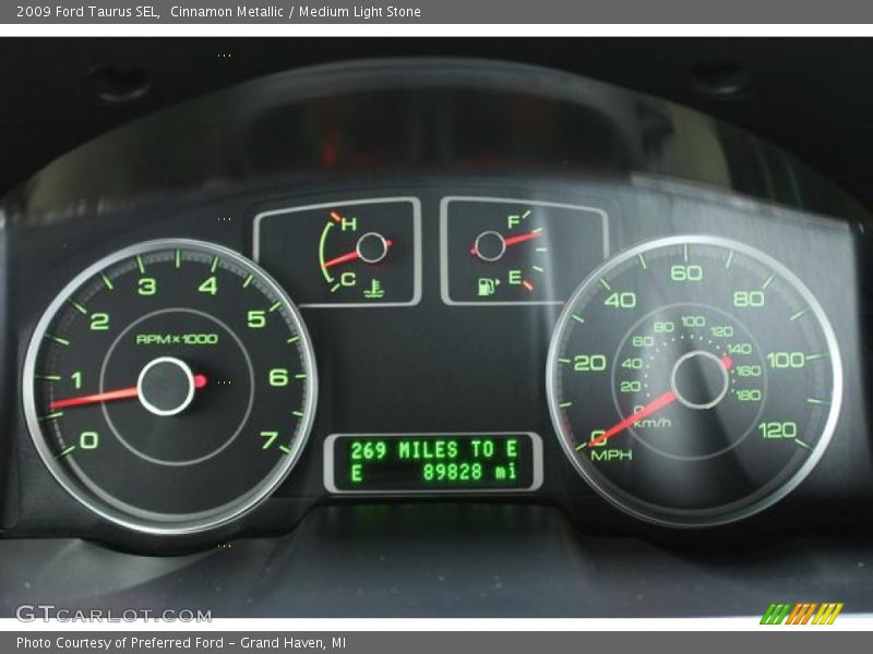 Cinnamon Metallic / Medium Light Stone 2009 Ford Taurus SEL