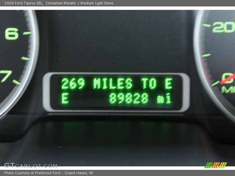 Cinnamon Metallic / Medium Light Stone 2009 Ford Taurus SEL