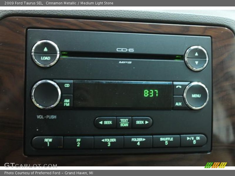 Cinnamon Metallic / Medium Light Stone 2009 Ford Taurus SEL