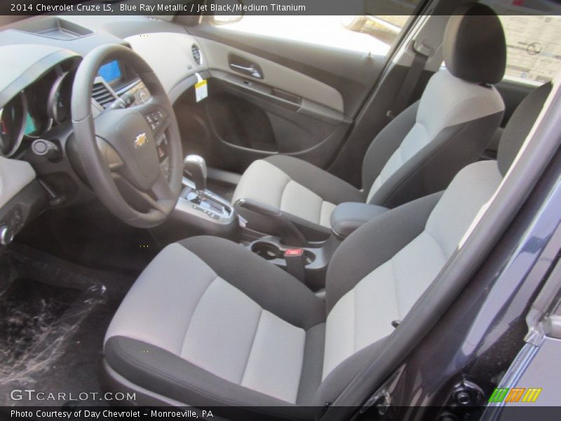 Blue Ray Metallic / Jet Black/Medium Titanium 2014 Chevrolet Cruze LS