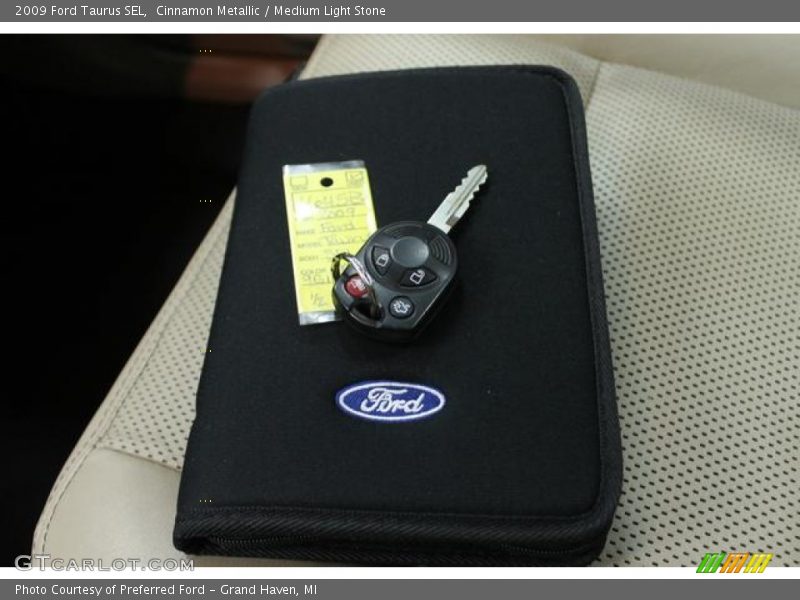 Cinnamon Metallic / Medium Light Stone 2009 Ford Taurus SEL