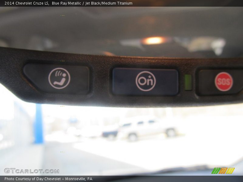Blue Ray Metallic / Jet Black/Medium Titanium 2014 Chevrolet Cruze LS