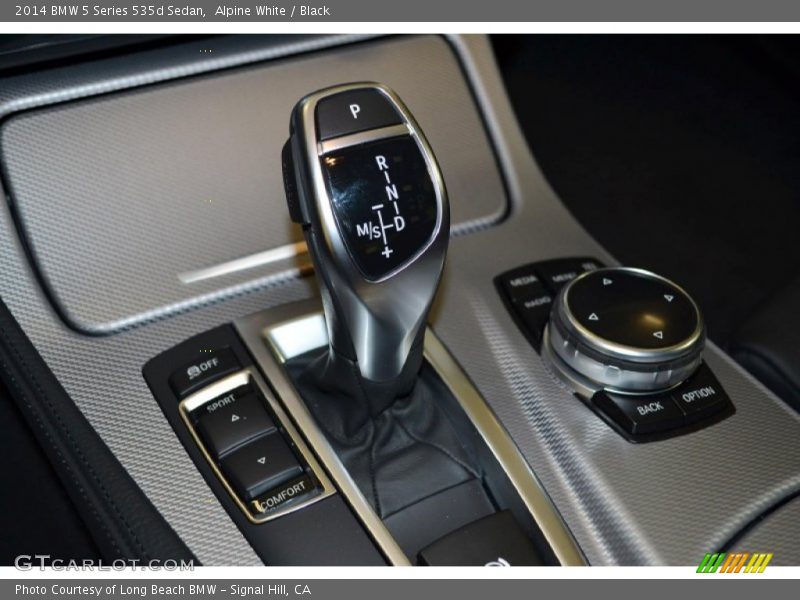 Alpine White / Black 2014 BMW 5 Series 535d Sedan