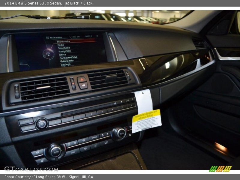 Jet Black / Black 2014 BMW 5 Series 535d Sedan
