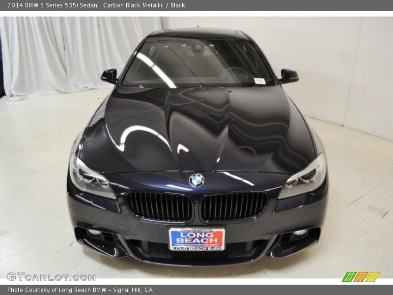 Carbon Black Metallic / Black 2014 BMW 5 Series 535i Sedan