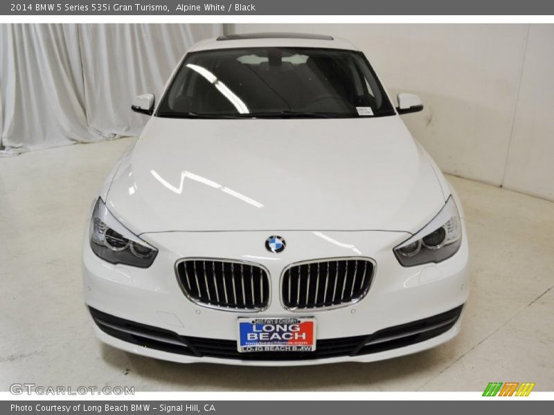 Alpine White / Black 2014 BMW 5 Series 535i Gran Turismo