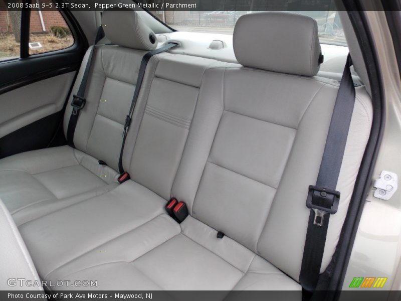 Pepper Green Metallic / Parchment 2008 Saab 9-5 2.3T Sedan