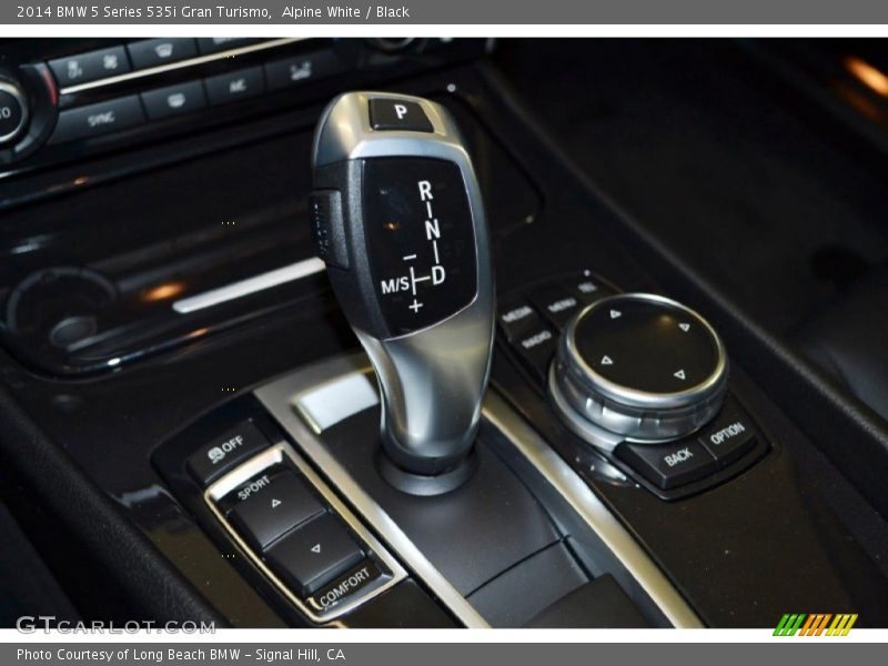  2014 5 Series 535i Gran Turismo 8 Speed Steptronic Automatic Shifter