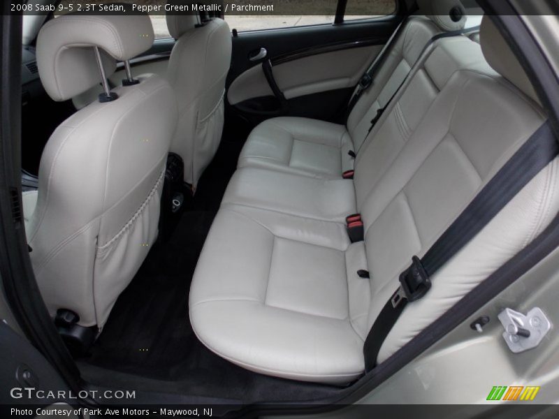 Pepper Green Metallic / Parchment 2008 Saab 9-5 2.3T Sedan
