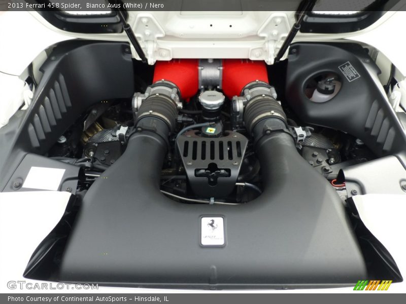  2013 458 Spider Engine - 4.5 Liter DI DOHC 32-Valve VVT V8
