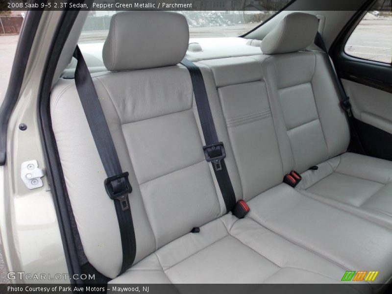 Pepper Green Metallic / Parchment 2008 Saab 9-5 2.3T Sedan