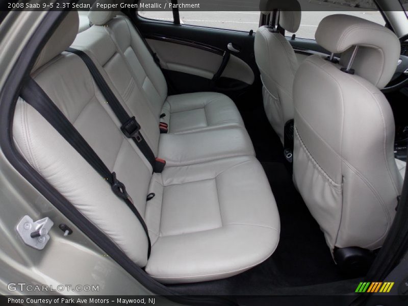 Pepper Green Metallic / Parchment 2008 Saab 9-5 2.3T Sedan