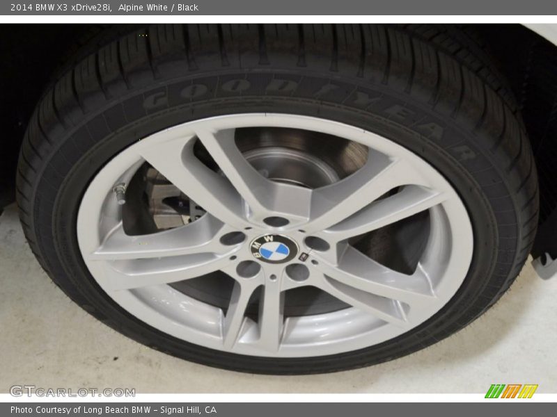 Alpine White / Black 2014 BMW X3 xDrive28i